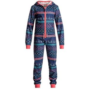 Roxy Cozy Up One Piece Base Layer Big Girls Sz 10